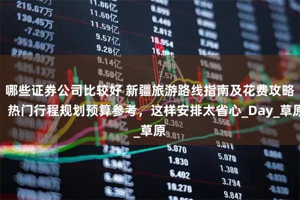 哪些证券公司比较好 新疆旅游路线指南及花费攻略，热门行程规划预算参考，这样安排太省心_Day_草原